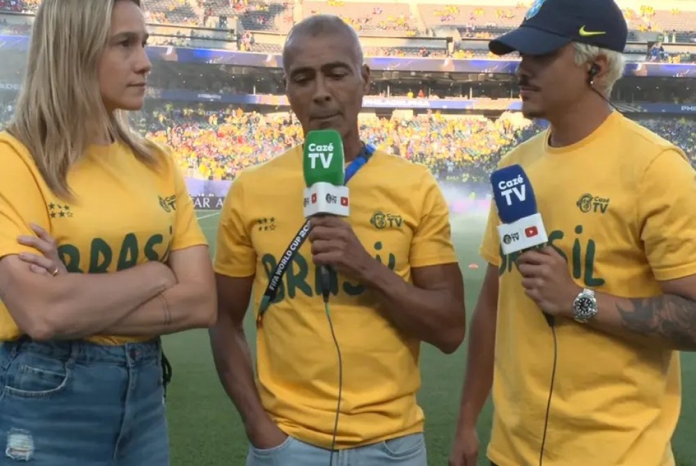 Justi�a determina bloqueio de valores que Rom�rio teria a receber da Caz�TV durante a Copa do Mundo por d�vida superior a R$ 32 milh�es