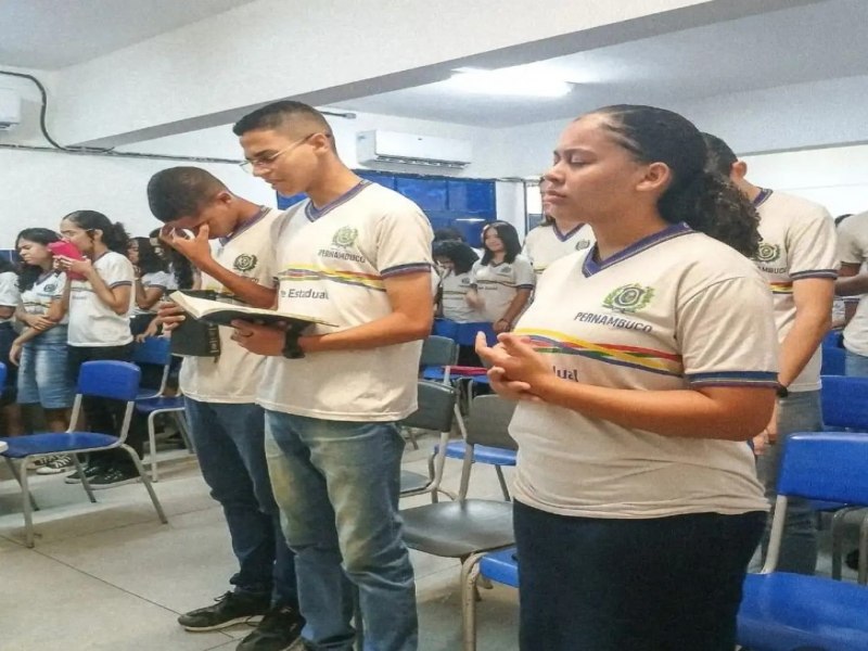 Intervalo bblico nas escolas  alvo de investigao do Ministrio Pblico de PE