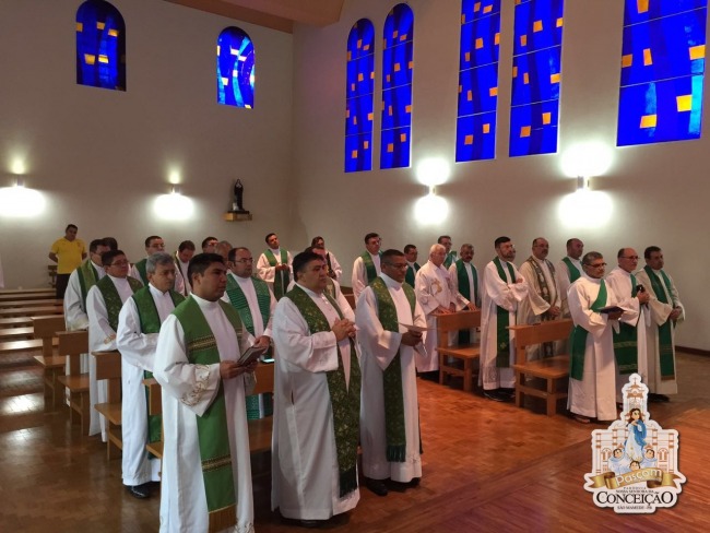  Clero da Diocese de Patos participa de Retiro Espiritual em Aparecida-SP