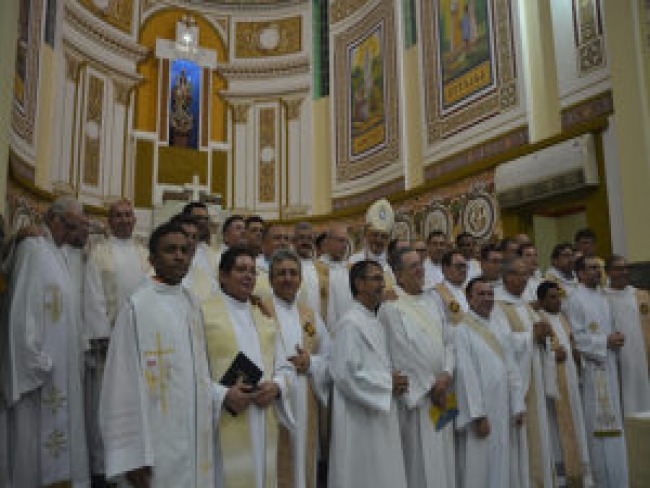 Clero da Diocese Celebrou Jubileu da Misericórdia
