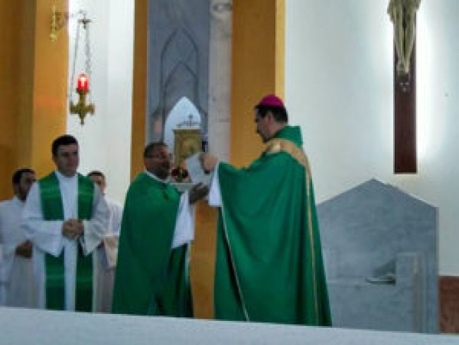 Pe. Francisco toma posse na Paróquia de São Sebastião, em Condado-PB