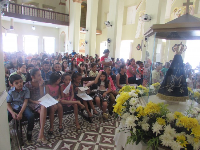 Missa das Crianças com Nossa Senhora Aparecida em Piancó