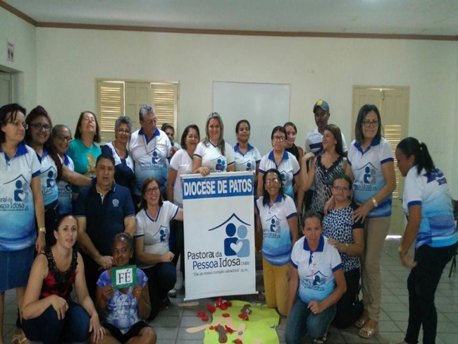 Equipe Diocesana da Pastoral da Pessoa Idosa promove formação em Piancó 