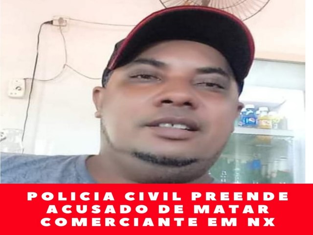 POLICIA CIVIL PRENDE ASSASSINO DO COMERCIANTE CONHECIDO COMO O PORTUGUS 