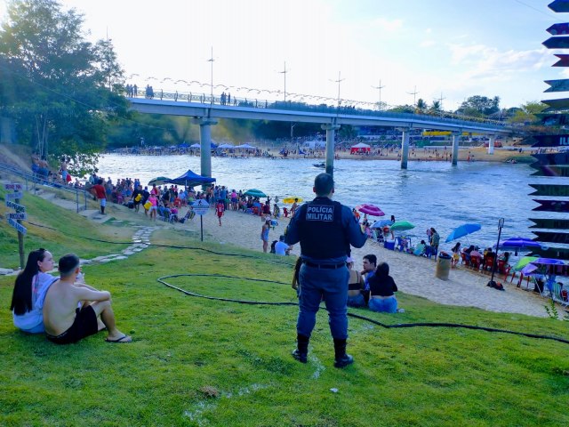 POLICIAMENTO NO FESTIVAL DE PRAIA DE NOVA XAVANTINA