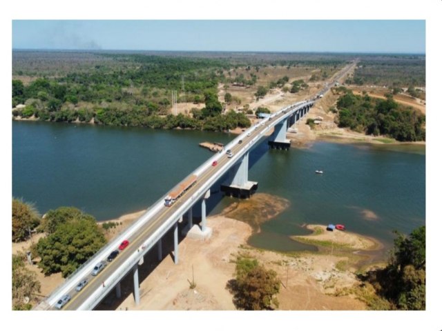 Governo do Estado inaugura ponte sobre o Rio das Mortes na MT-326 Com 483 metros de extenso,  a maior do estado de Mato Grosso