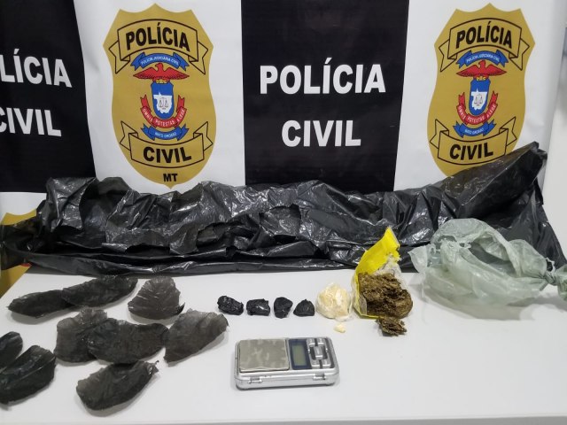 POLCIA CIVIL LOCALIZA DROGAS NA CASA DE ADOLESCENTE SUSPEITO DE INTEGRAR FACO CRIMINOSA