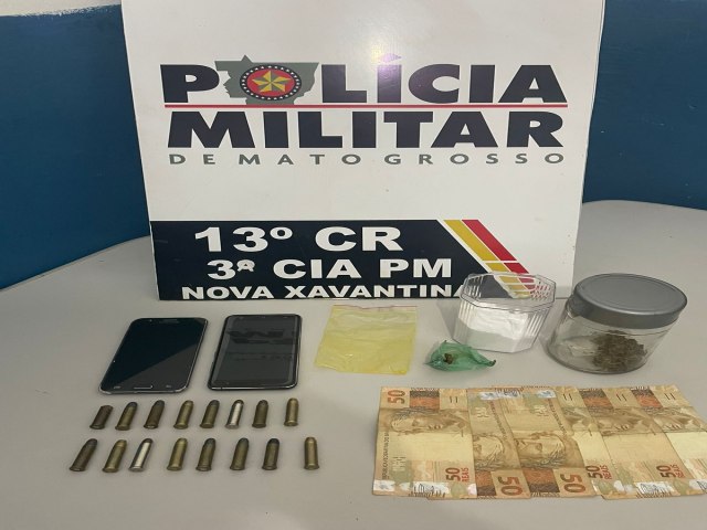 PRESO POR TRFICO DE DROGAS E POSSE ILEGAL DE MUNIO