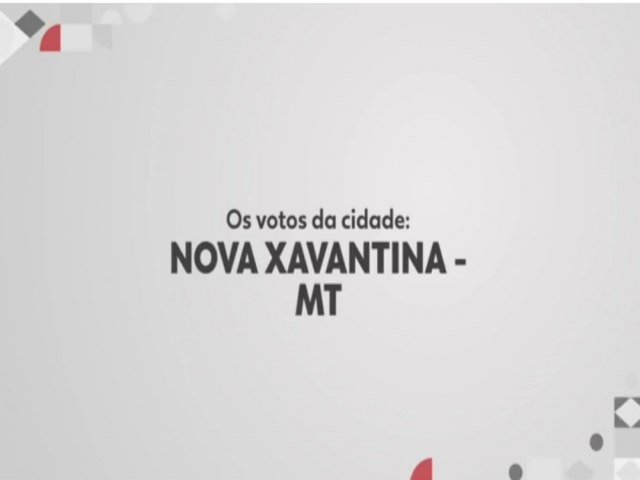 Eleies em Nova Xavantina (MT): Veja como foi a votao no 2 turno Saiba como os eleitores do municpio votaram na disputa entre Lula (PT) e Bolsonaro (PL) pela Presidncia da Repblica.