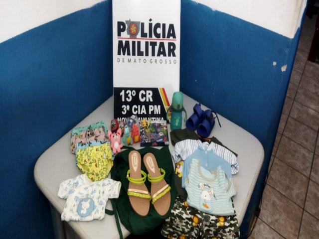 POLCIA MILITAR PRENDE TRS MULHERES POR FURTOS NO CENTRO DE NOVA XAVANTINA