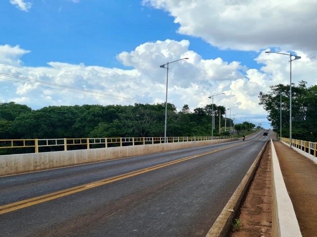 Em resposta A Notcia em Foco, prefeitura esclarece fissura na ponte sobre o Rio das Mortes