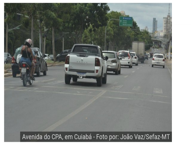 IPVA em Mato Grosso ter reduo mdia de 2,68% em 2024