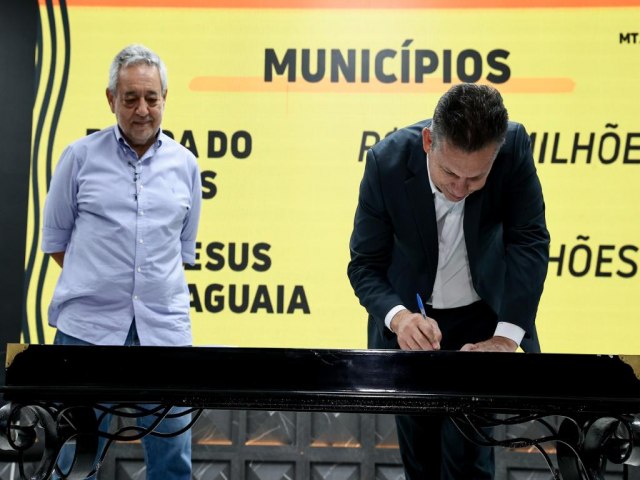 Governador Mauro Mendes e prefeitos unem foras para transformar a infraestrutura de municpios em MT