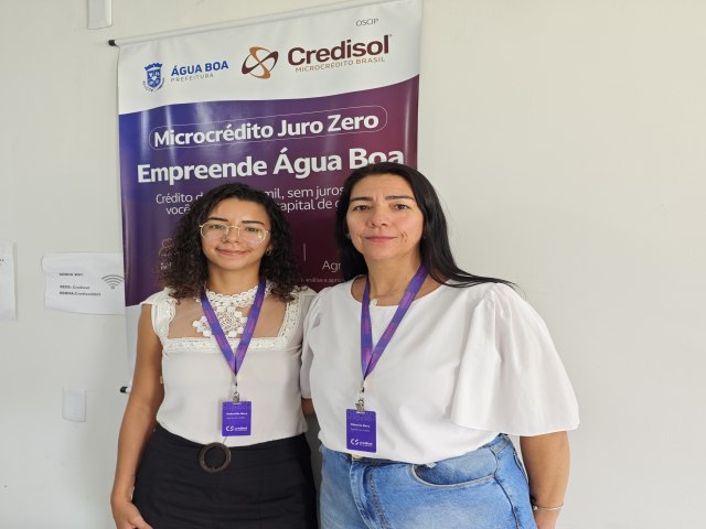 Credisol oferece crdito a Juro Zero aos Microempreendedores