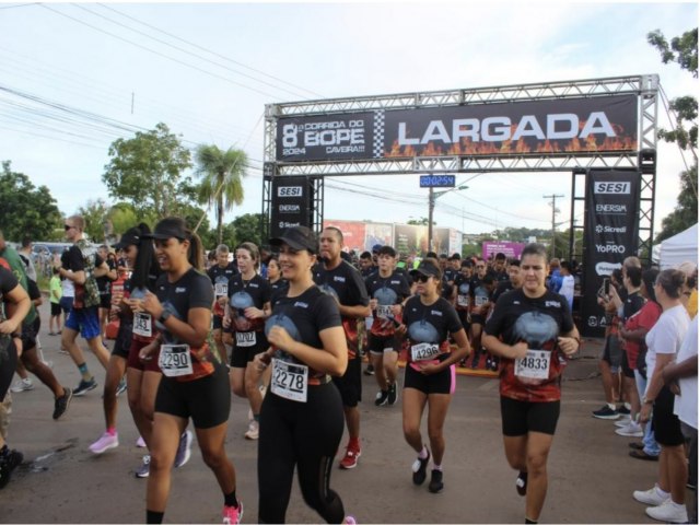 Polcia Militar rene mais de cinco mil competidores na 8 Corrida do Bope