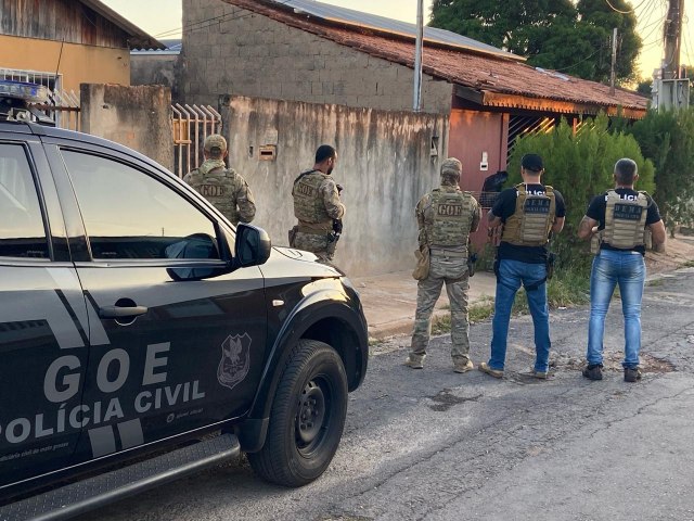 Polcia Civil deflagra segunda fase de operao contra fornecedores de drogas com alvos em MT, RJ, RN e DF