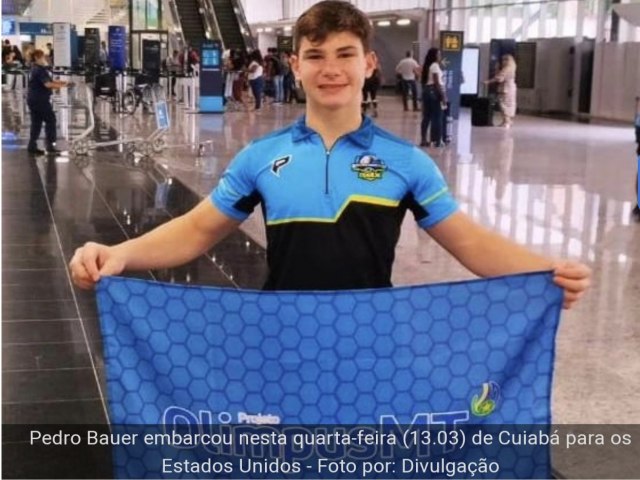 Atleta do programa de bolsas do Governo de MT participa de Campeonato de Ciclismo nos EUA