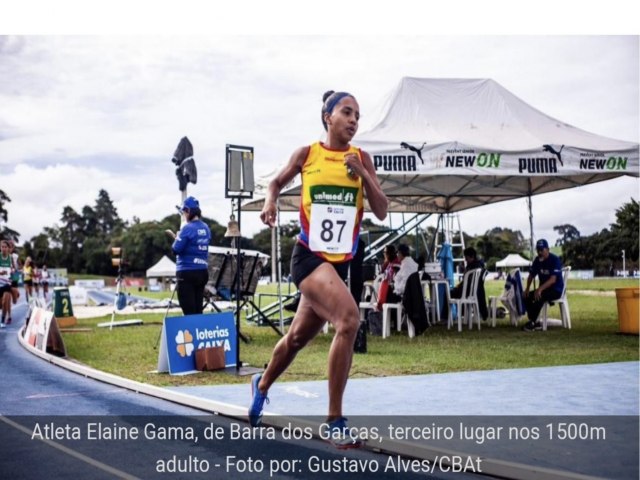 Atletas do programa de bolsa do Governo de MT conquistam medalhas em competio de atletismo