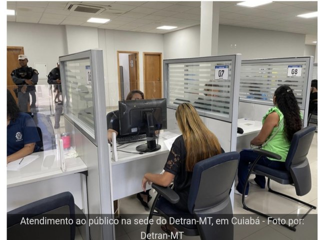 Detran-MT comea a atender beneficiados do interior do Estado nesta segunda-feira (13)