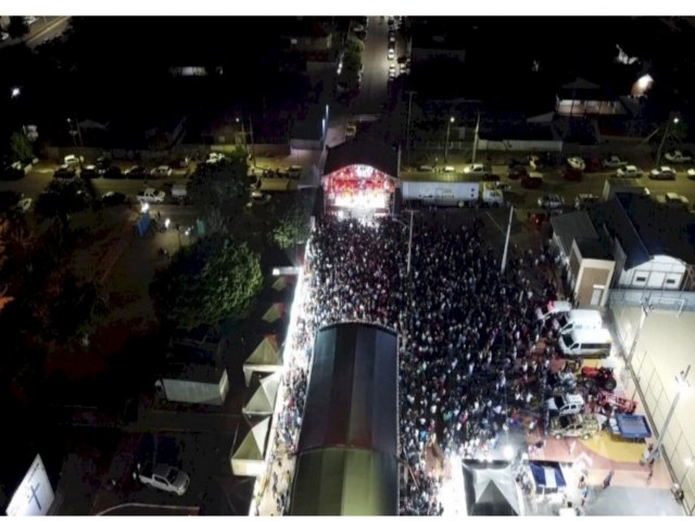 ltimo dia de festa em Campinpolis tem recorde de pblico na Praa Central