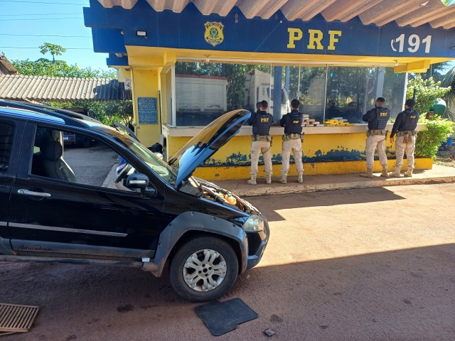 Apreenso de Drogas  Realizada pela Polcia Rodoviria Federal na BR 070