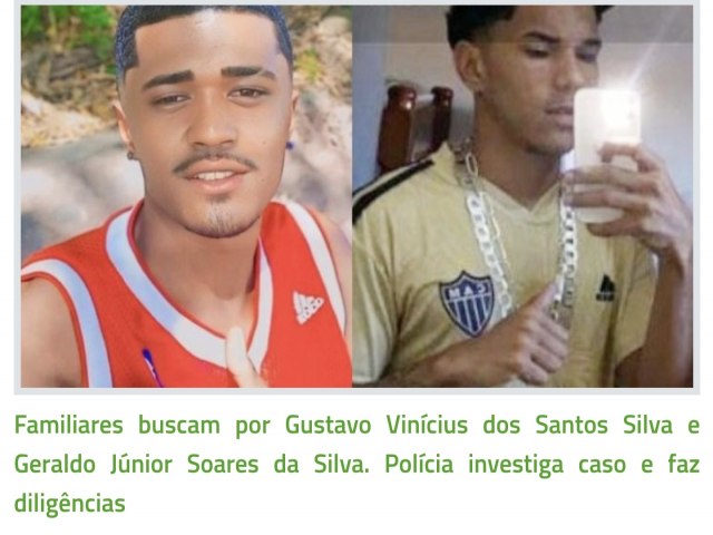 Dois jovem de Minas gerais desaparecem aps  ir em festa em Nova Xavantina 