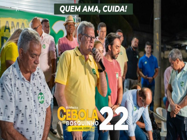 Candidato a Prefeito Cebola-PL chama seu oponente para o debate e faz duras crticas  COOPERVALE.