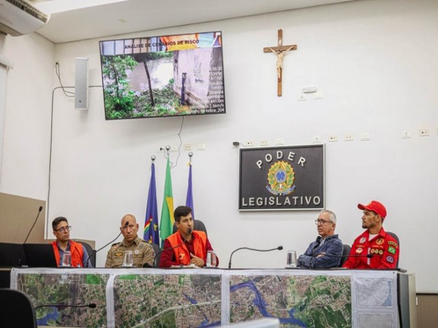 Audincia Pblica: Defesa Civil de Gravat apresenta o Plano de Contingncia elaborado para atuao de possveis ocorrncias