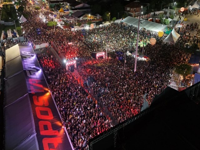 Gravat: ltima noite do Arrai da Felicidade atrai grande pblico e deixa saudade