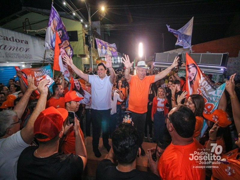 Gravat: Comunidade do Bairro Novo marca presena no Porta a Porta e refora apoio a reeleio do padre Joselito Gomes