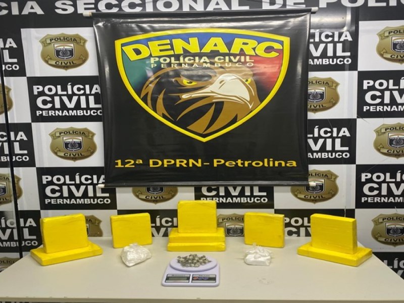 Polcia Civil apreende mais de 10 KG de cocana no bairro Gonalo, em Petrolina/PE