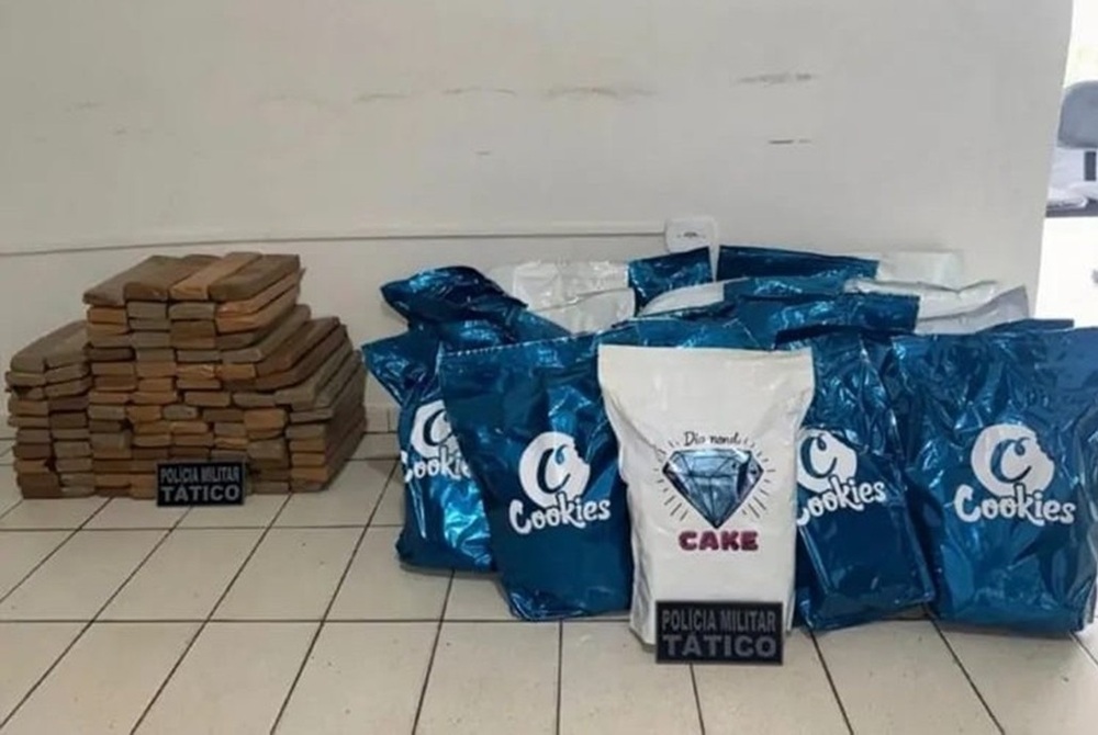 Mais de 110 quilos de maconha s�o retirados de circula��o durante a��o policial em Agrestina