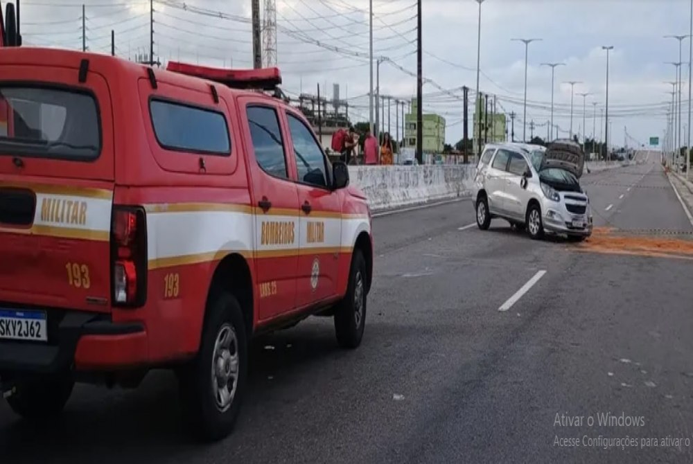 Mulher morre e outras cinco pessoas ficam feridas em acidente na BR-230, em Cabedelo