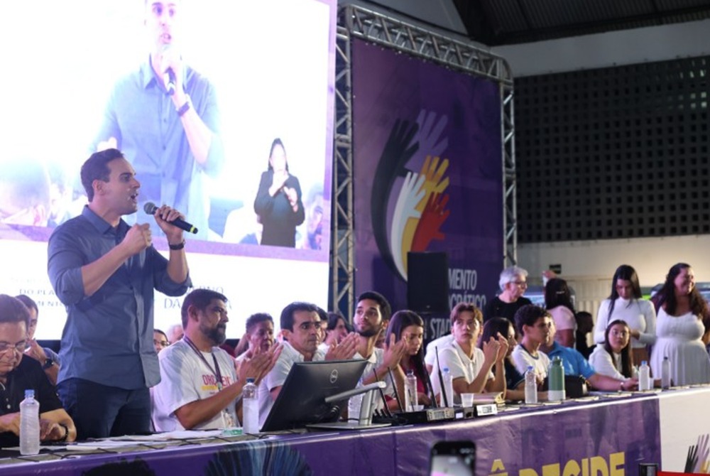 Governador Lucas Ribeiro anuncia R$ 33,9 milh�es em investimentos para a regi�o de Pombal durante plen�ria do ODE