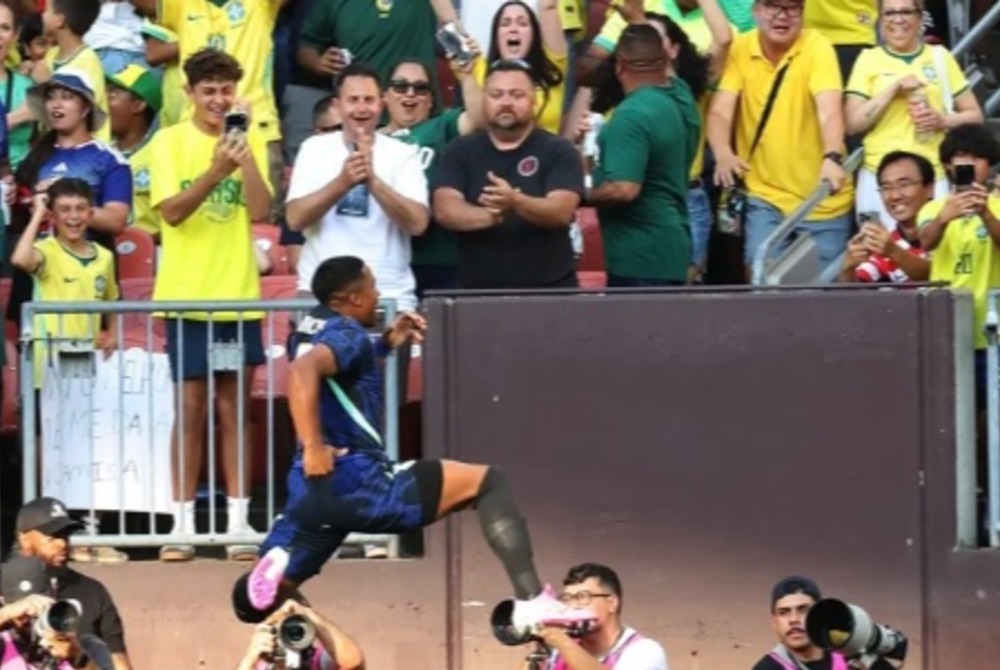 Endrick decide e Brasil vence Egito em �ltimo amistoso antes da Copa