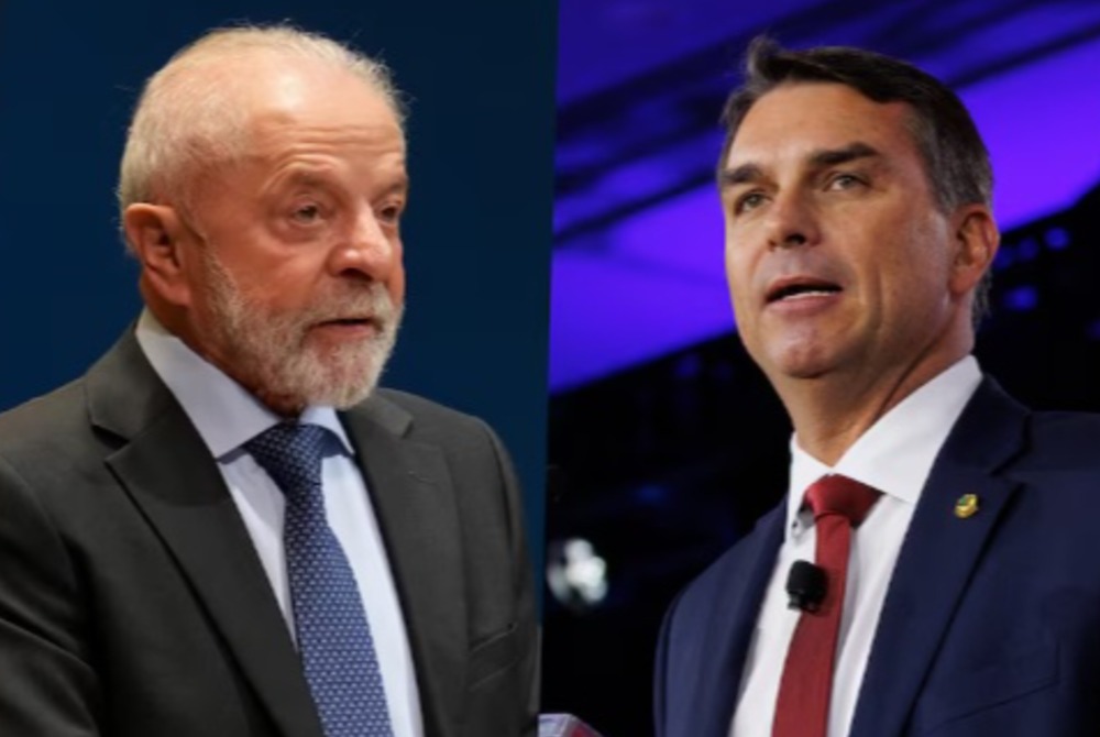 Meio/Ideia: Lula lidera no 1� turno e tem empate t�cnico com Fl�vio Bolsonaro no 2� turno