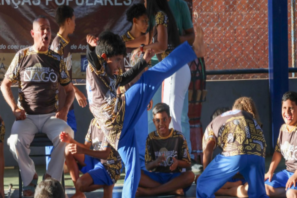 Com apoio do FAC, projeto Identidade Nag� valoriza cultura afro-brasileira em escola do Lago Norte