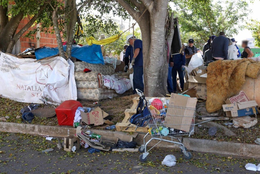 A��o de acolhimento da popula��o em situa��o de rua ocorre no Recanto das Emas nesta segunda
