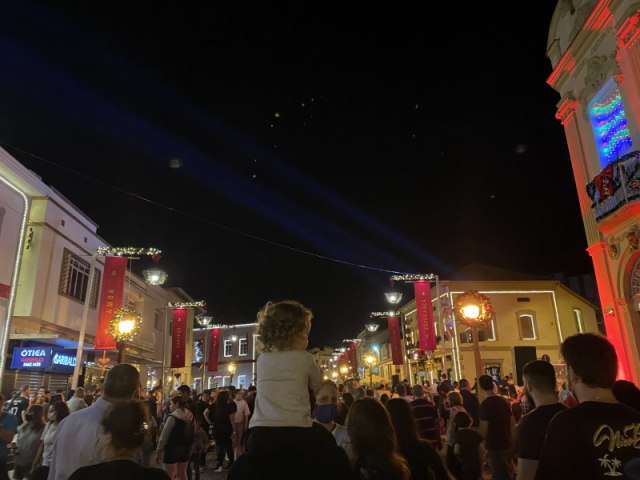 Acendimento das luzes do Natal Borbulhante  no prximo domingo