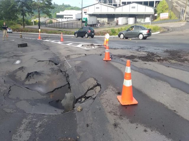 Temporal causa estragos na regio