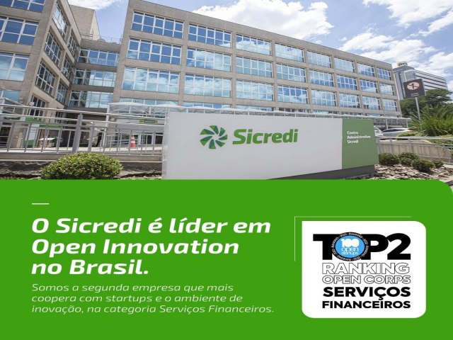 Sicredi est entre as empresas mais abertas  inovao no Brasil segundo ranking da 100 Open Startups