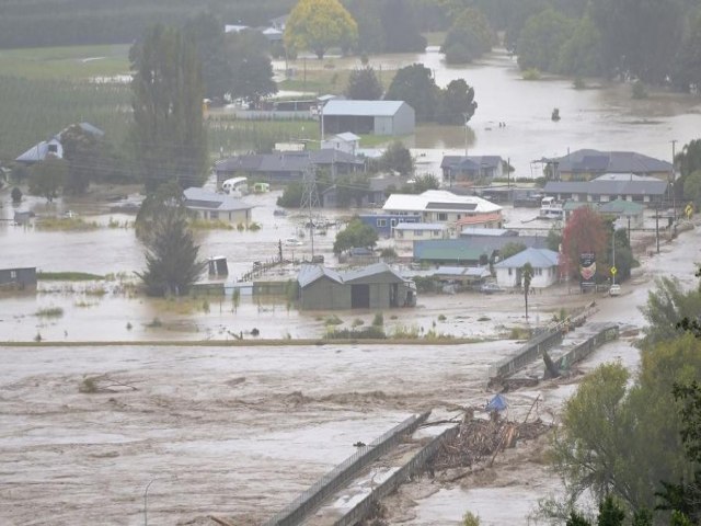 Nova Zelndia declara estado de emergncia nacional pelo ciclone Gabrielle