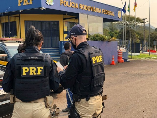 PRF realiza priso no RS de foragido por latrocnio