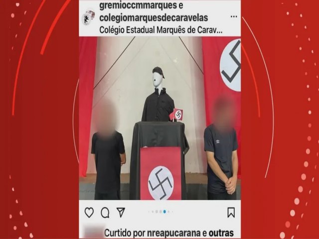 Professora faz atividade sobre Hitler em sala de aula do PR, e Secretaria de Educao investiga suspeita de apologia ao nazismo