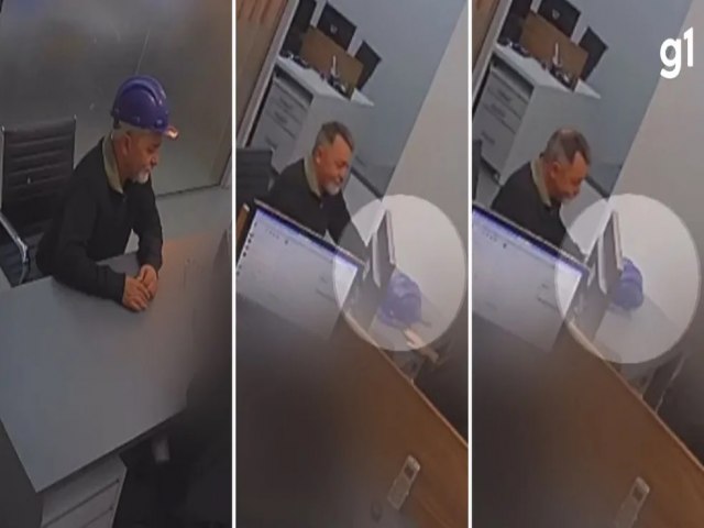 Homem usa capacete para furtar celular em loja; preso tem 80 antecedentes criminais