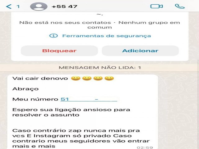 Empresrios de Porto Alegre so chantageados aps terem conta de WhatsApp invadida