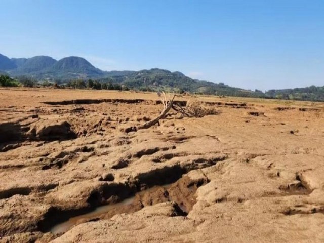 Stio arqueolgico de povo que viveu h 10 mil anos no RS  encontrado em lavoura de arroz aps enchente