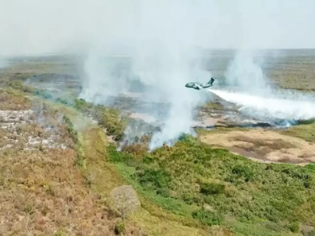 Rio Grande do Sul envia bombeiros para ajudar a combater incndios florestais no Mato Grosso do Sul