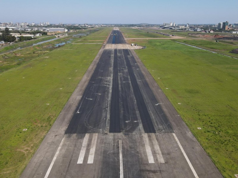 Primeira parte das obras no aeroporto Salgado Filho se encaminha para o fim