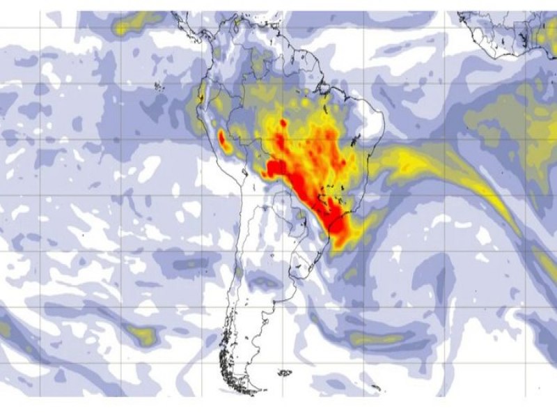 Com resqucios da fumaa dos incndios sobre a atmosfera, qualidade do ar varia entre 